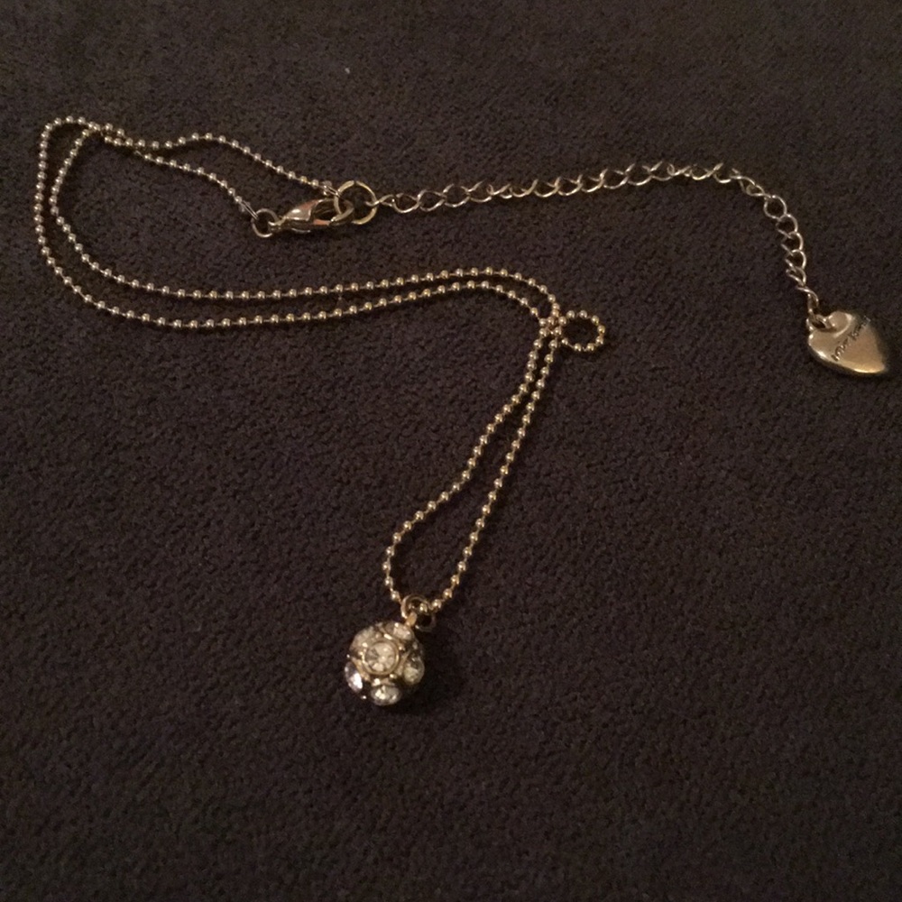 BetseyJohnson disco ball necklace!